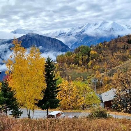 Studio Uissan Pour 5 Personnes A Cote Des Pistes Huez Exterior foto